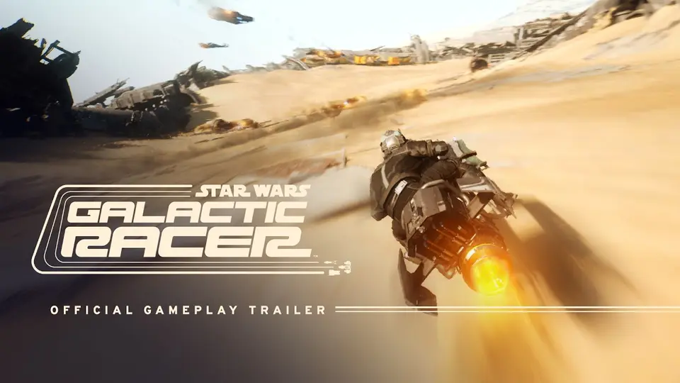 Galactic Racer gameplay trailer preview